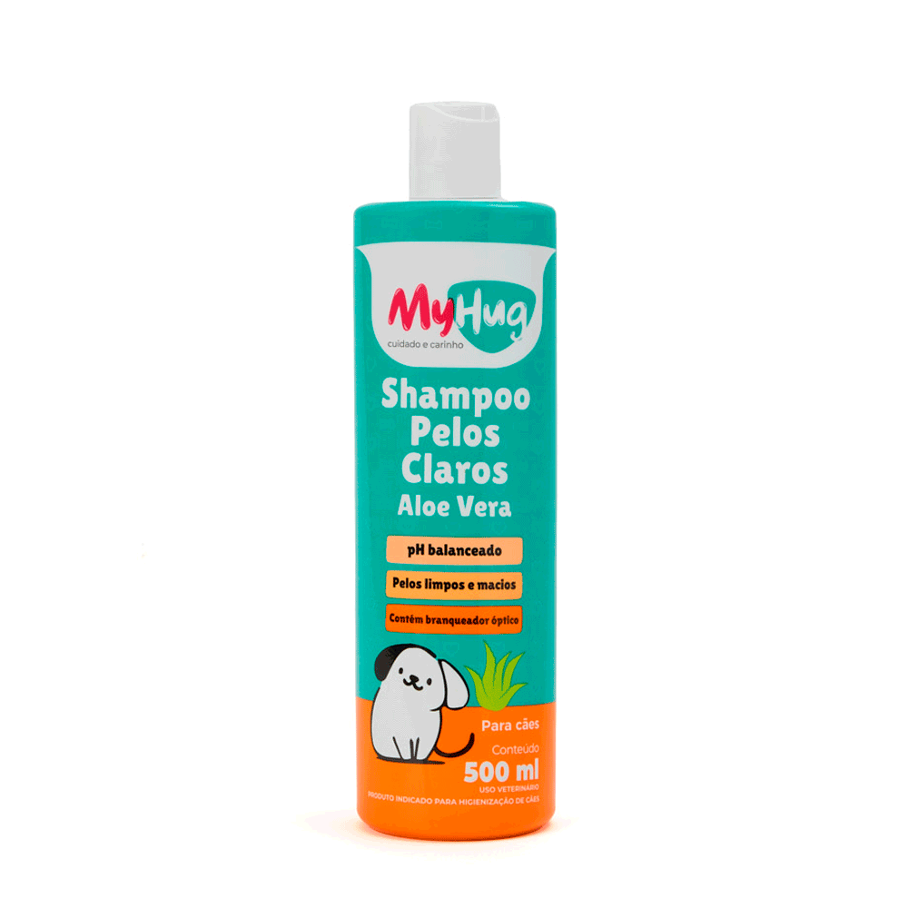 Shampoo para Cachorro Pelos Claros MyHug