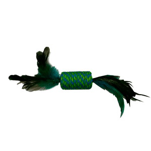 Brinquedo para Gatos Circulo Luxo com Penas Savana Pet - Único