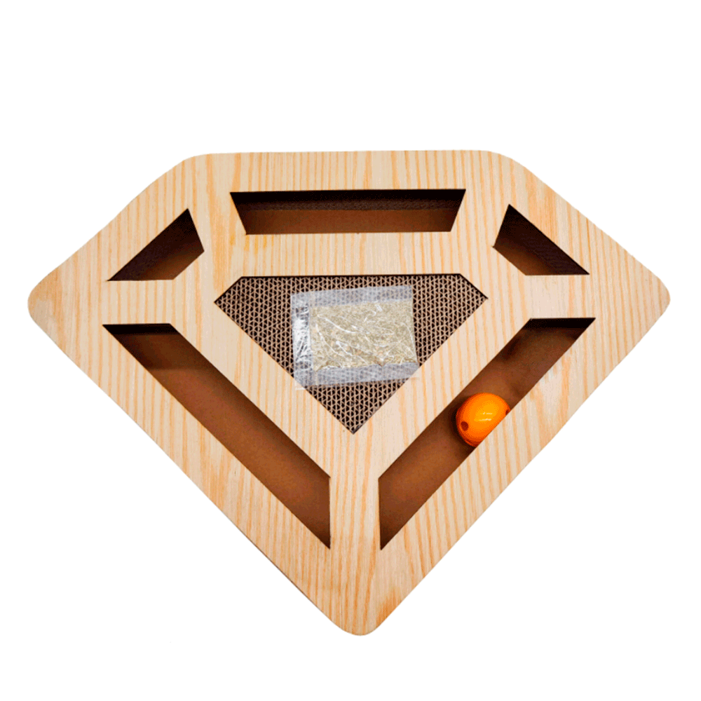Arranhador com Bola e Catnip Savana Pet