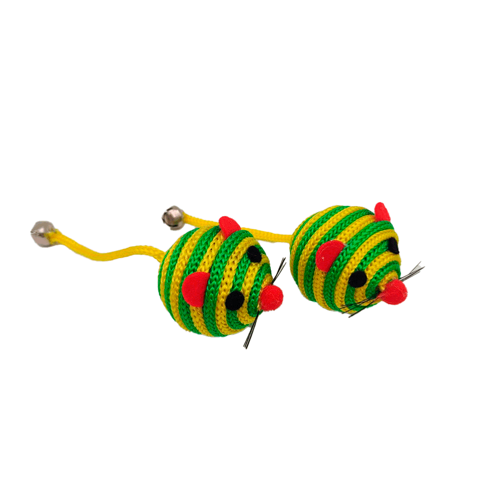 Brinquedo para Gatos Ratinho Verde Savana Pet