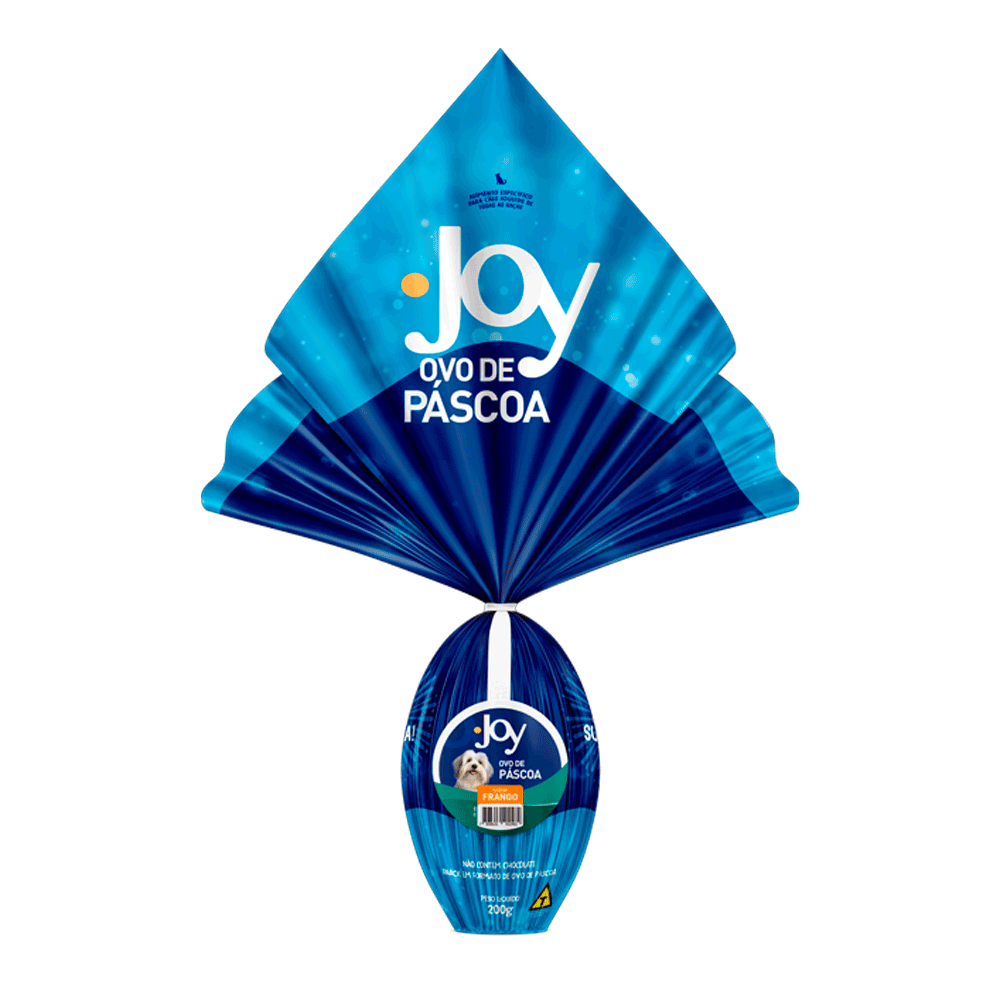 Ovo de Páscoa para Cachorro Joy Frango