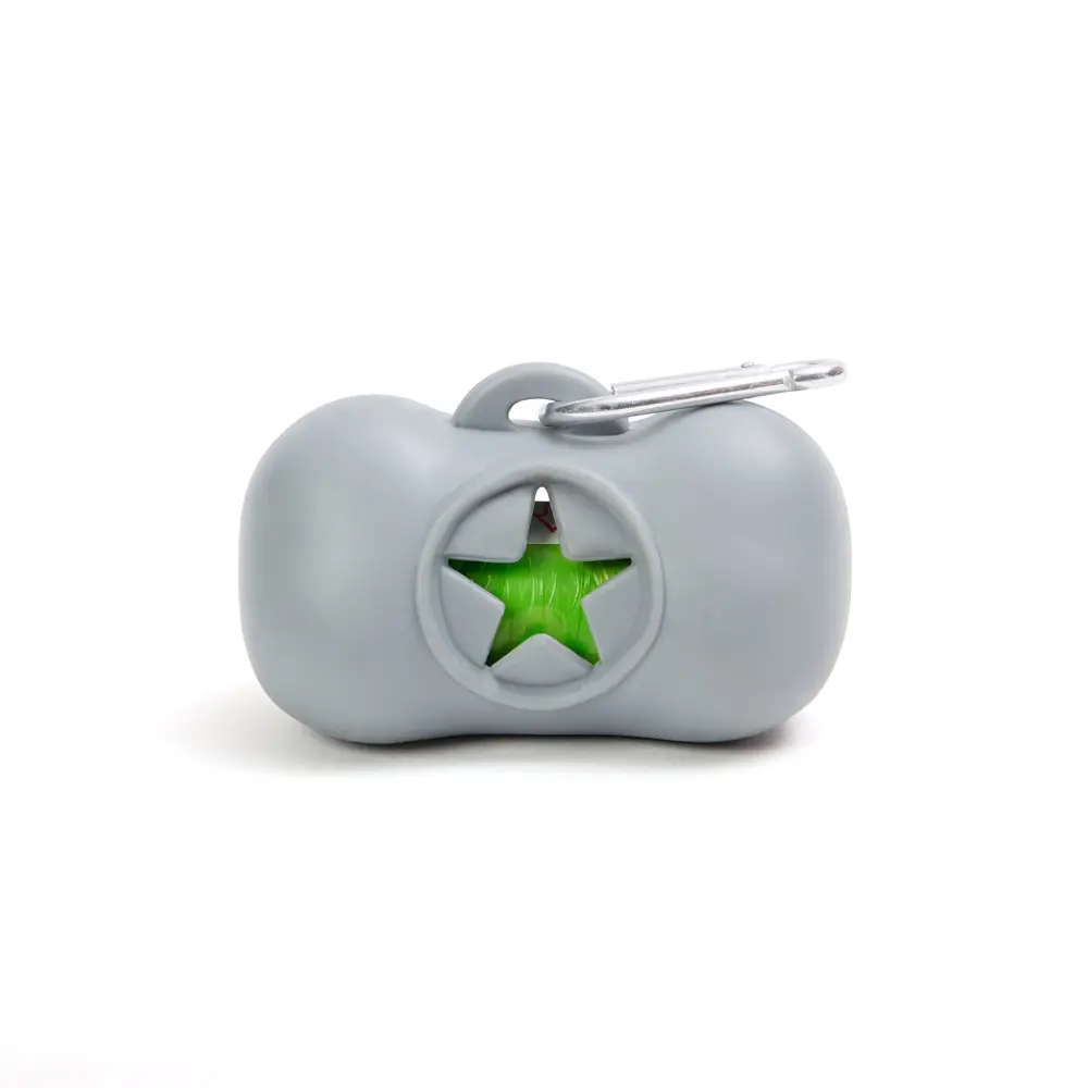 Kit Higiênico Cata Caca Com Refil MyHug Cinza Único