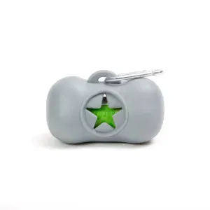 Kit Higiênico Cata Caca Com Refil MyHug Cinza - Único