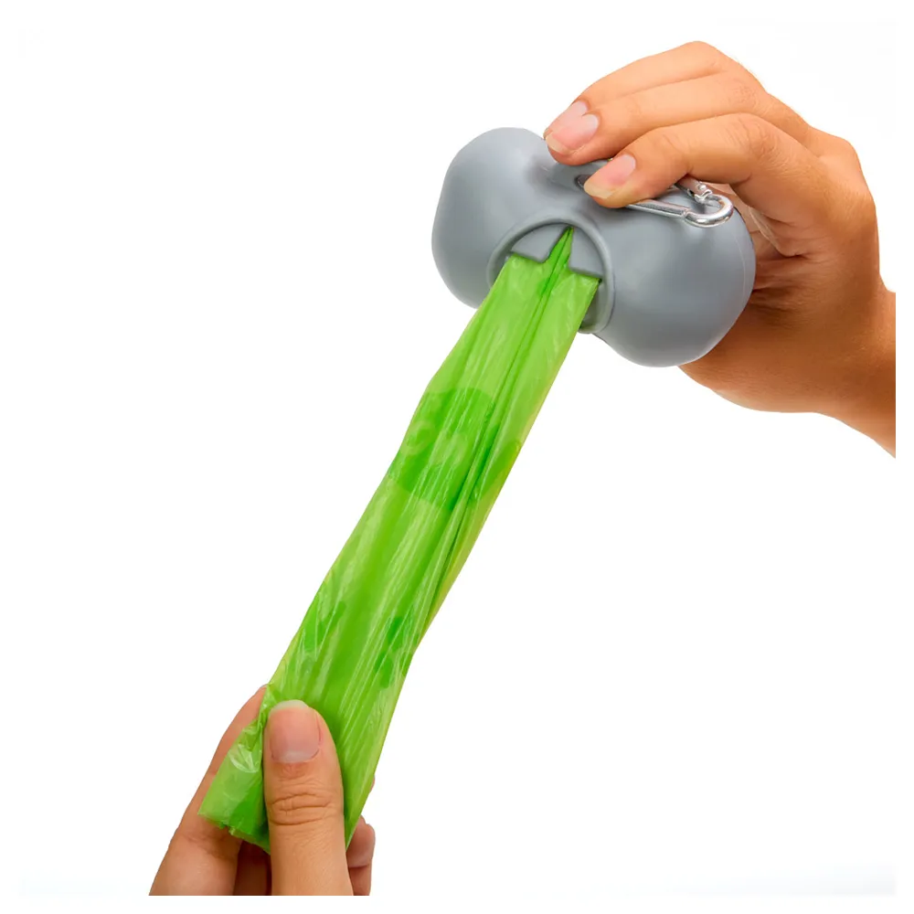 Kit Higiênico Cata Caca Com Refil MyHug Cinza