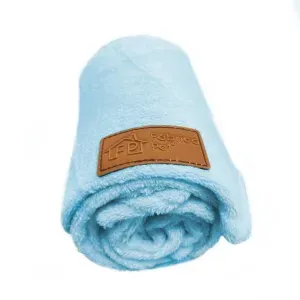 Cobertor Ultra Soft Liso Azul Bebê Fábrica Pet - Único