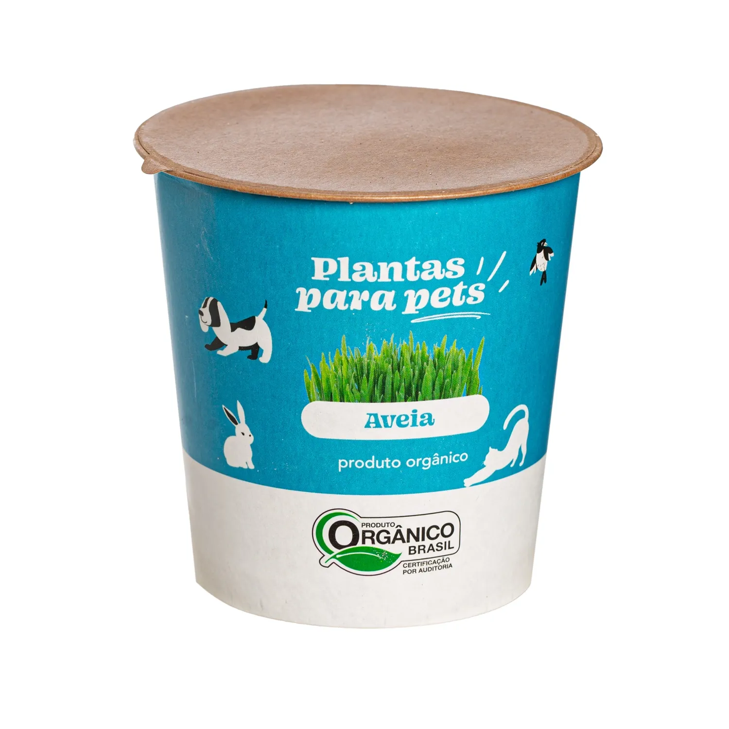 Grama para Pet - Aveia Pote 11