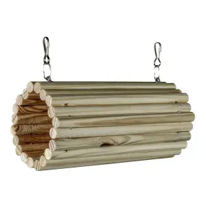 Toca Madeira para Pássaros Kakatoo