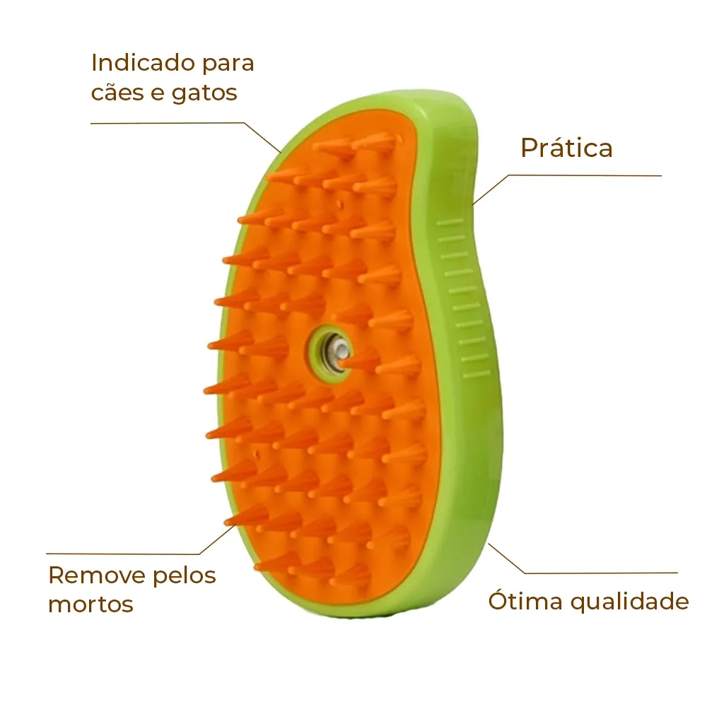 Escova Massageadora a Vapor para Cães e Gatos MyHug