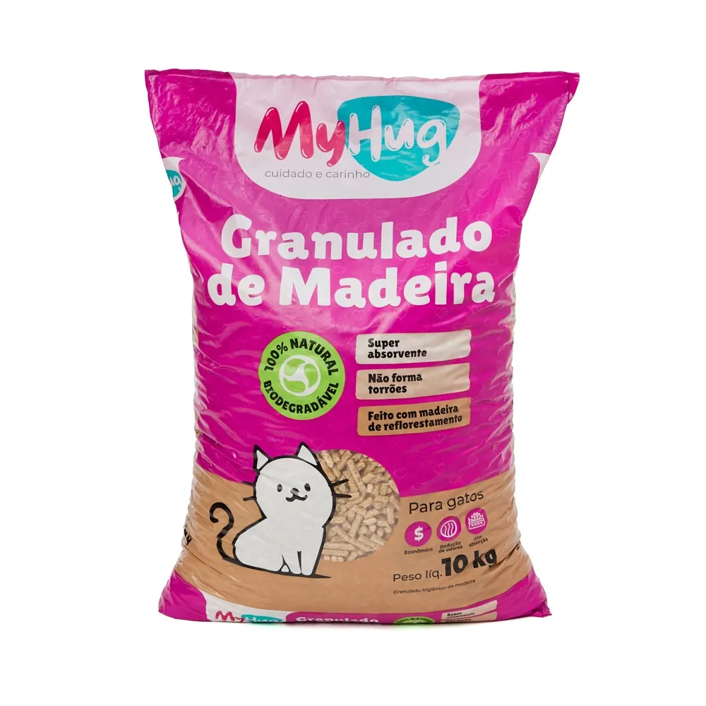 Granulado Higiênico de Madeira MyHug