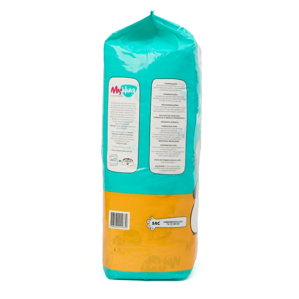 Tapete Higiênico MyHug 80x60cm Fofinho