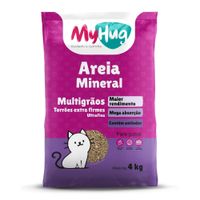 Areia Higiênica Mineral Multigrãos Myhug