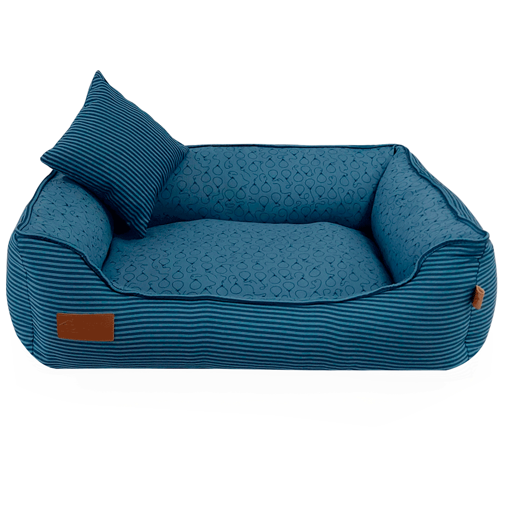 Cama Party Fábrica Pet Azul