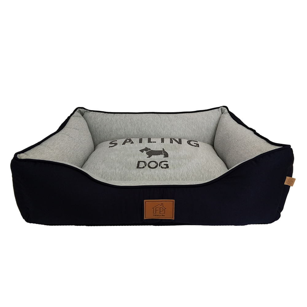 Cama London Azul Marinho Fábrica Pet
