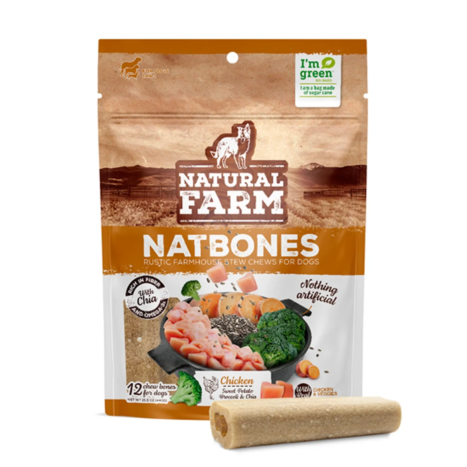 Petisco Natbones Natural Farm Frango