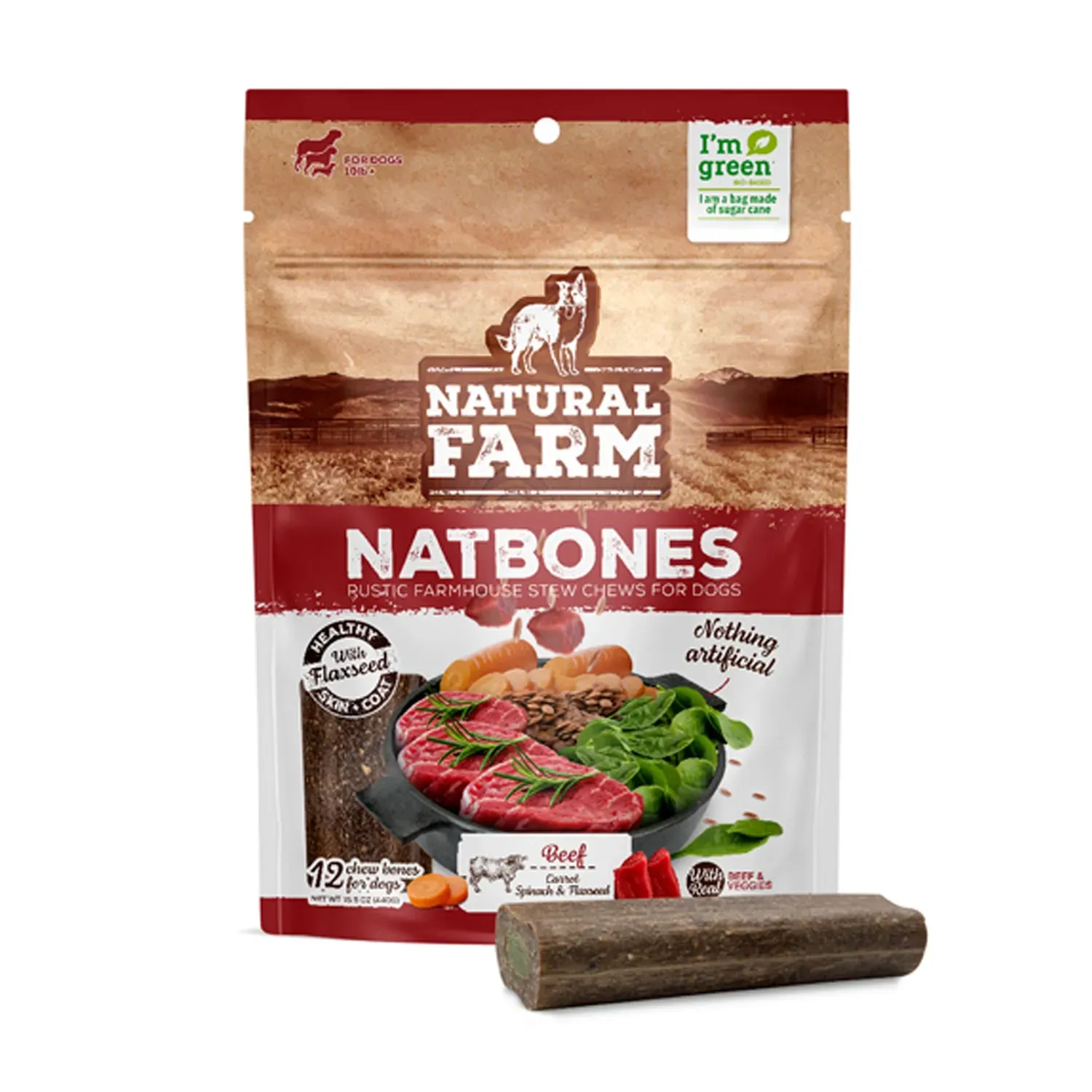 Petisco Natbones Natural Farm Carne