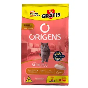 Ração Origens Gatos Adultos Frango