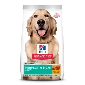 Ração Hill's Science Diet Peso Perfeito para Cães Adultos Sabor Frango - 1,81 kg