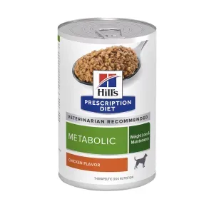 Ração Úmida Hill's Prescription Diet Metabolic Obesidade para Cães - 370 g