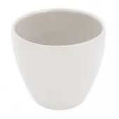 Vaso Genoa Cerâmica Ts Brasil Branco Fosco