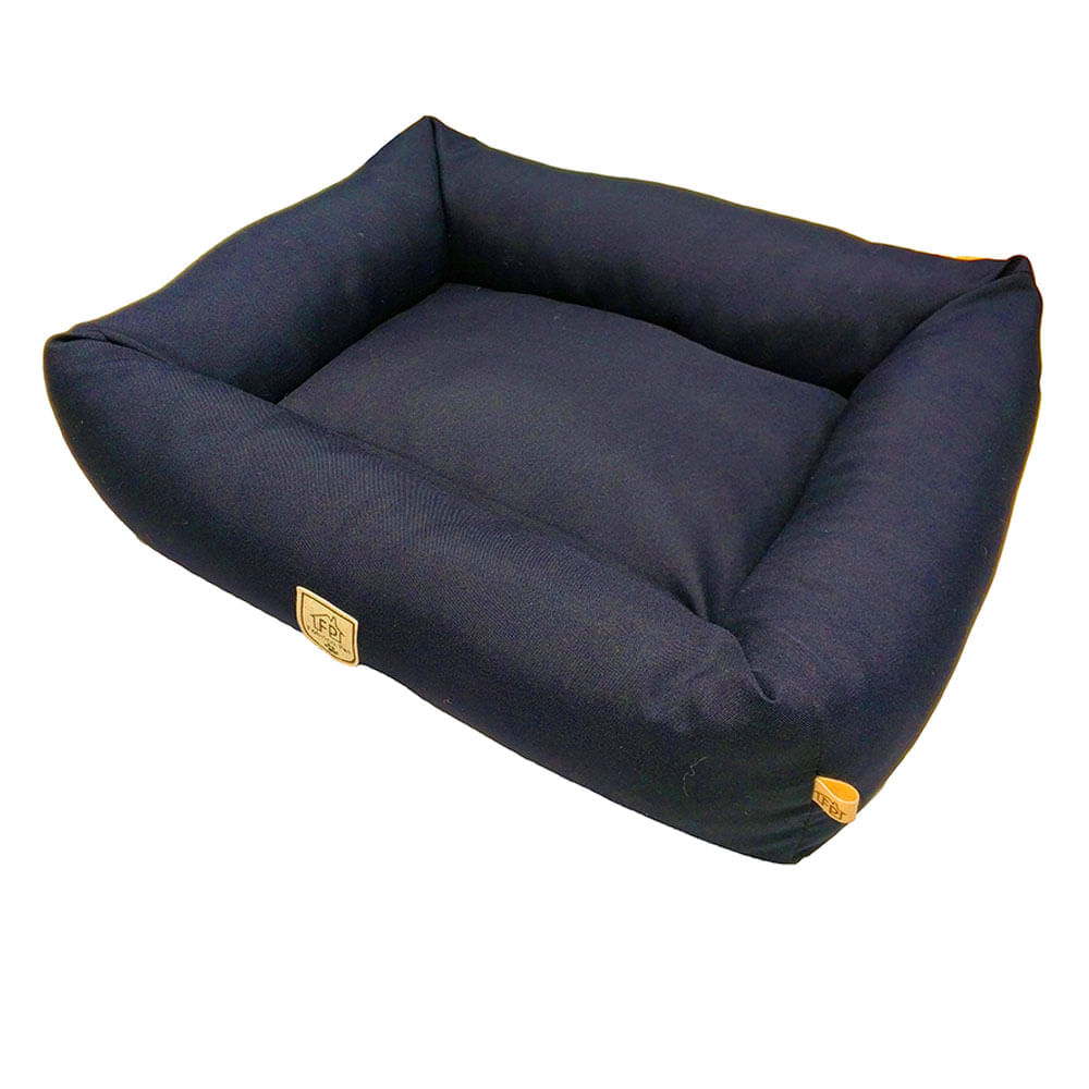Cama Retangular Fábrica Pet Azul