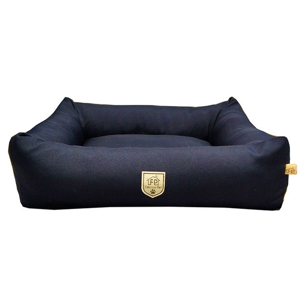 Cama Retangular Fábrica Pet Azul GG