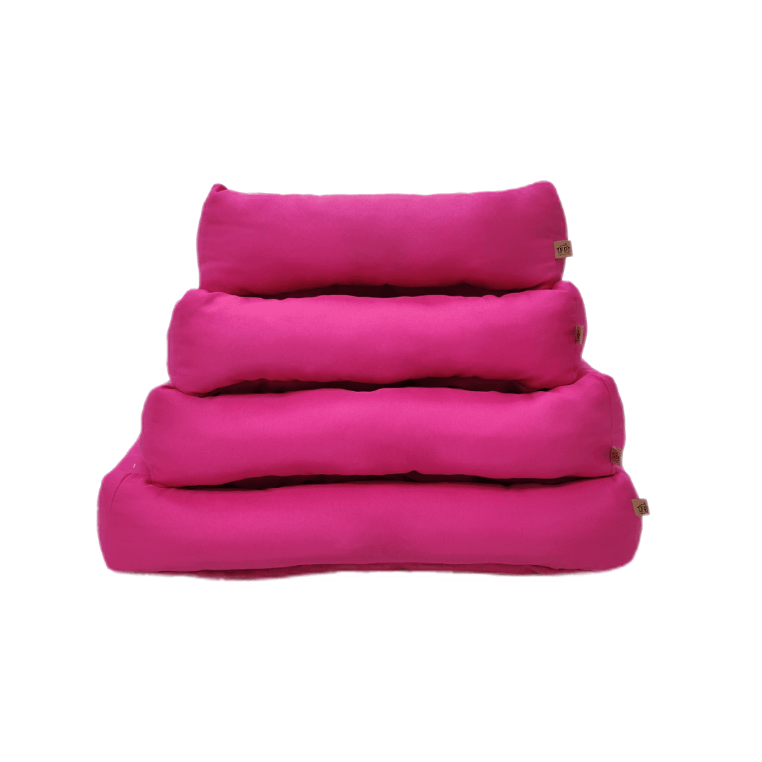 Cama-retangular-empilhadas-rosa