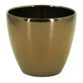 Vaso Genoa Cerâmica Ts Brasil Ouro