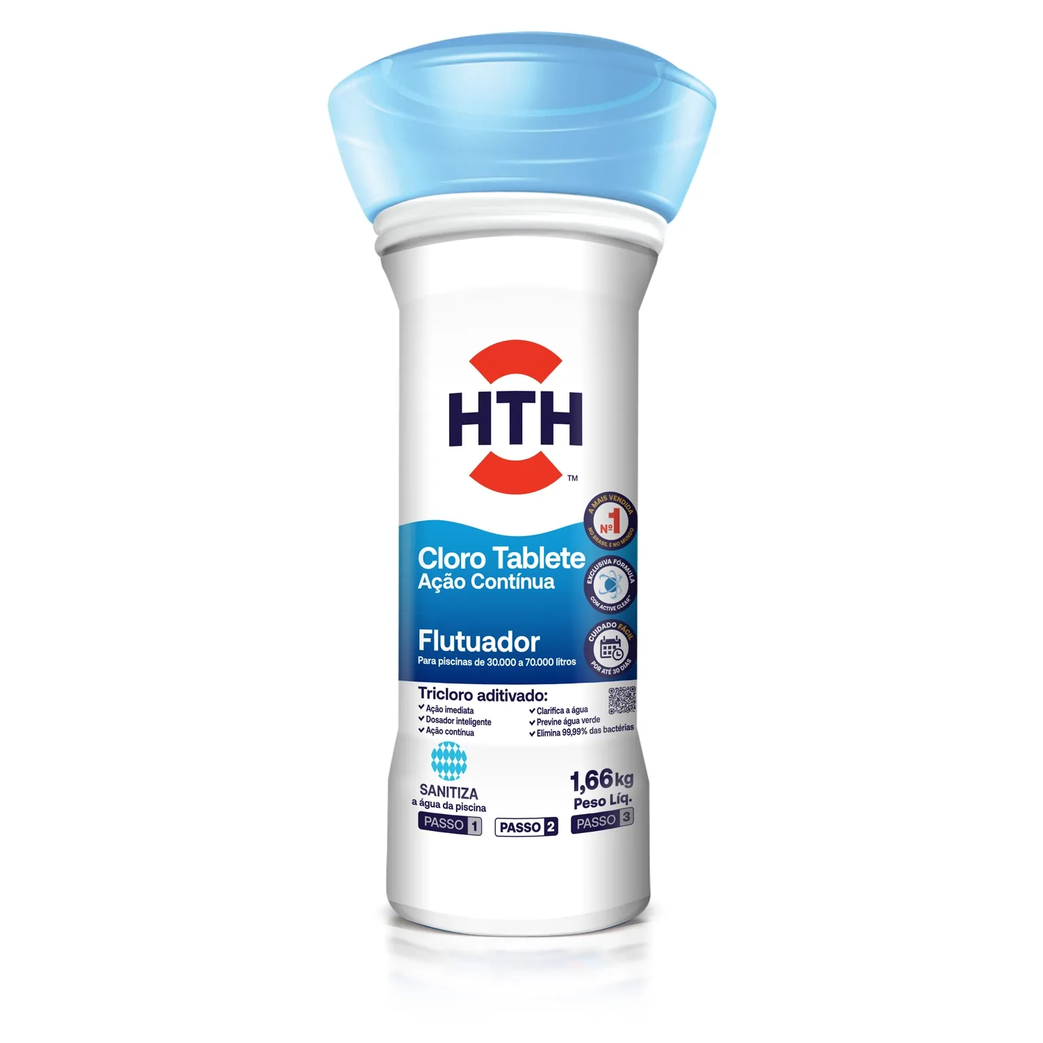 Cloro Flutuador Advanced para Piscina HTH