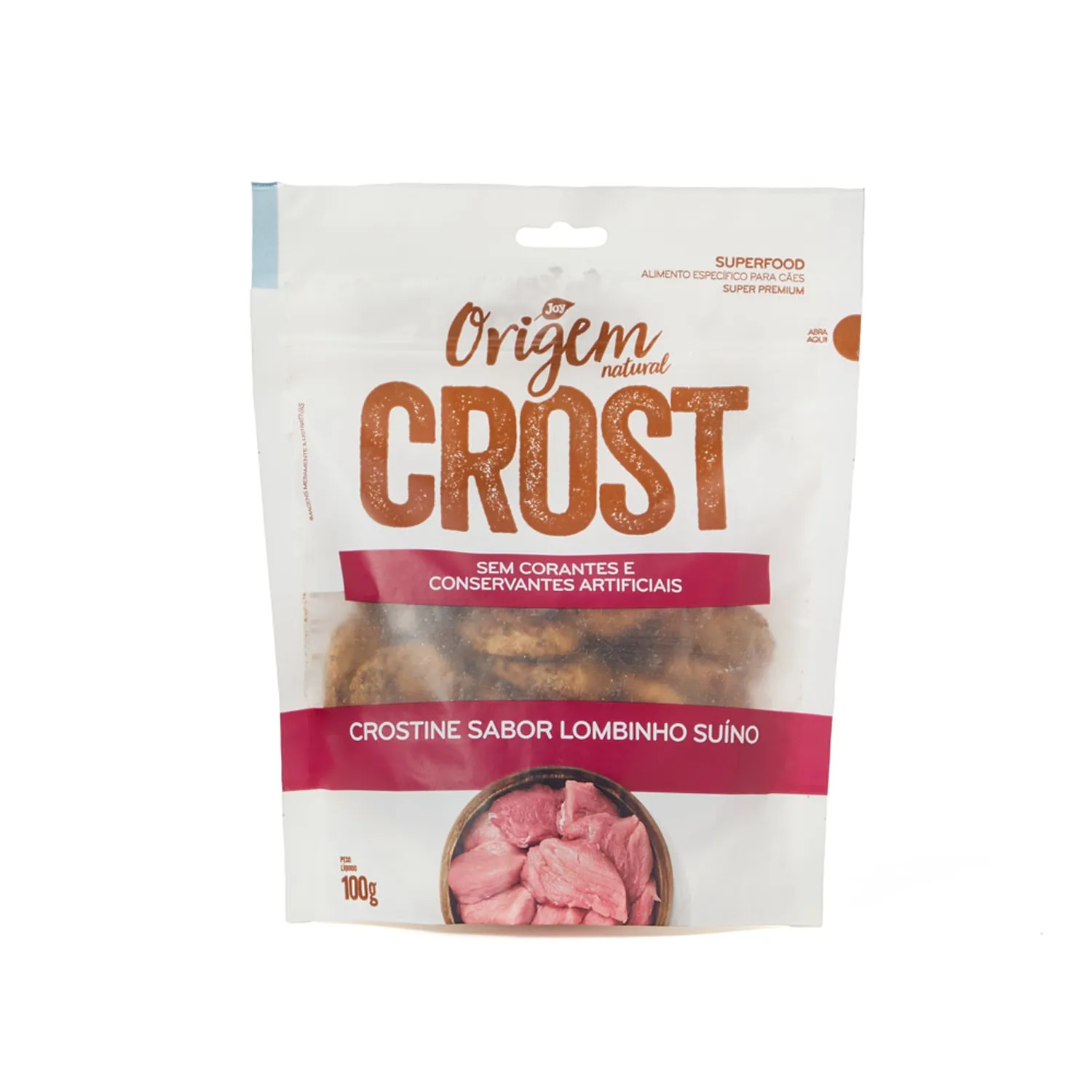 Petisco Origem Natural Crost Lombinho