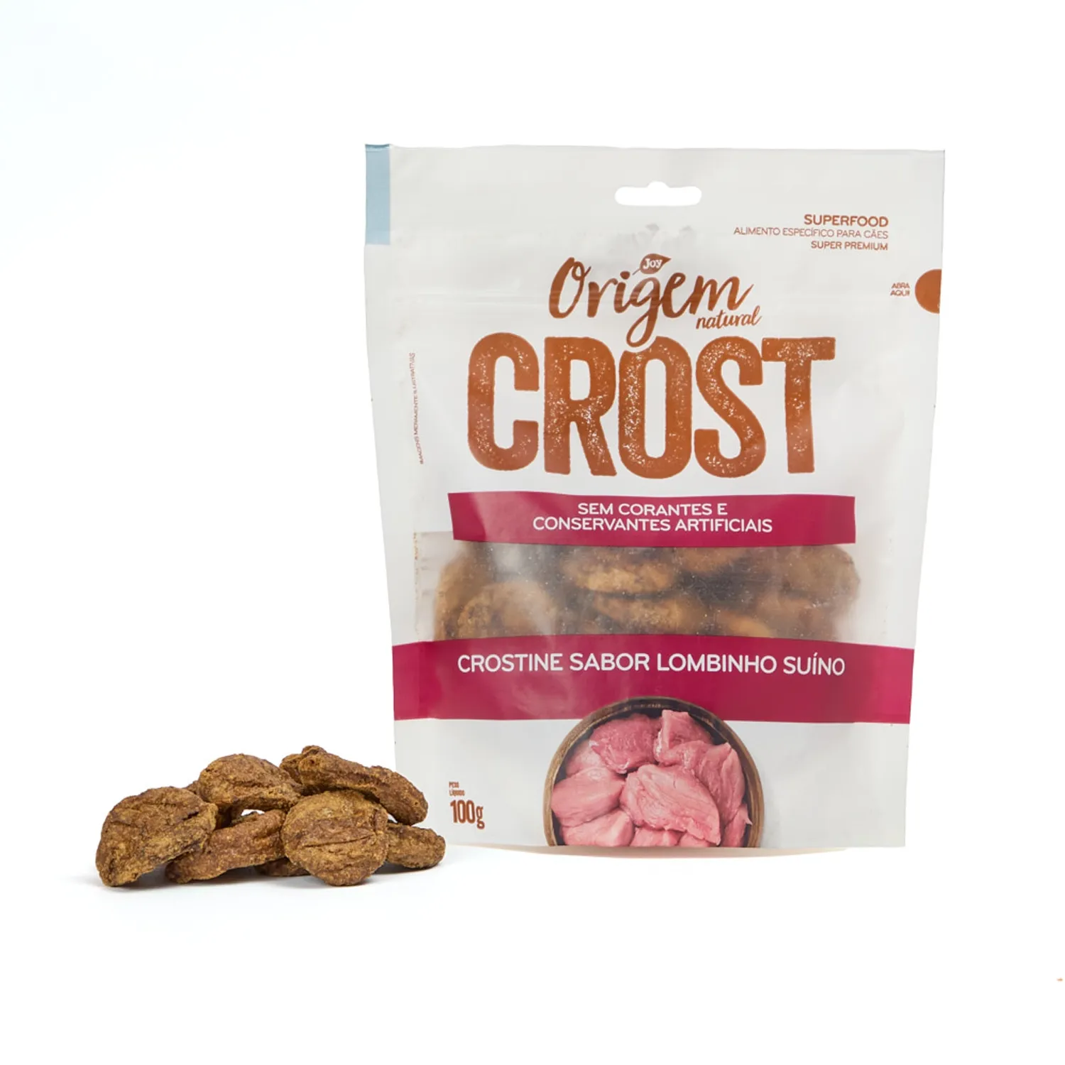 Petisco Origem Natural Crost Lombinho