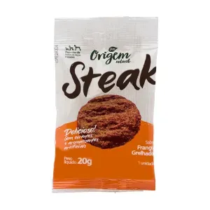 Petisco Origem Natural Steak Frango - 20 g