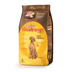 Ração Quatree Gourmet Cães Adultos Raças Médias e Grandes - 15 kg
