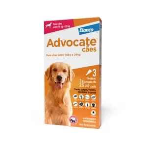 Antipulgas Advocate Cães 10 a 25kg