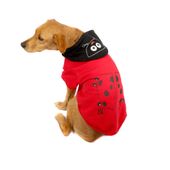 Blusão Bichinho Chic Joaninha Vermelho