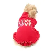 Vestido Live Love Vermelho Bichinho Chic