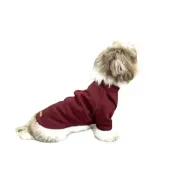 Blusa Moletom Com Manga Vinho Fábrica Pet
