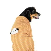 Macacão Fluffy para Cães e Gatos Emporium Distripet Caramelo