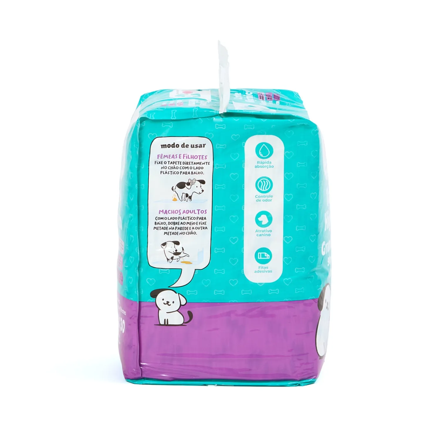 Tapete Higiênico MyHug 90x60cm Slim Grande