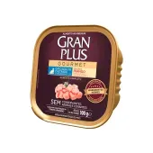 Racao-Umida-GranPlus-Gatos-Adultos-Castrados-Pate-Gourmet-Frango-100-g