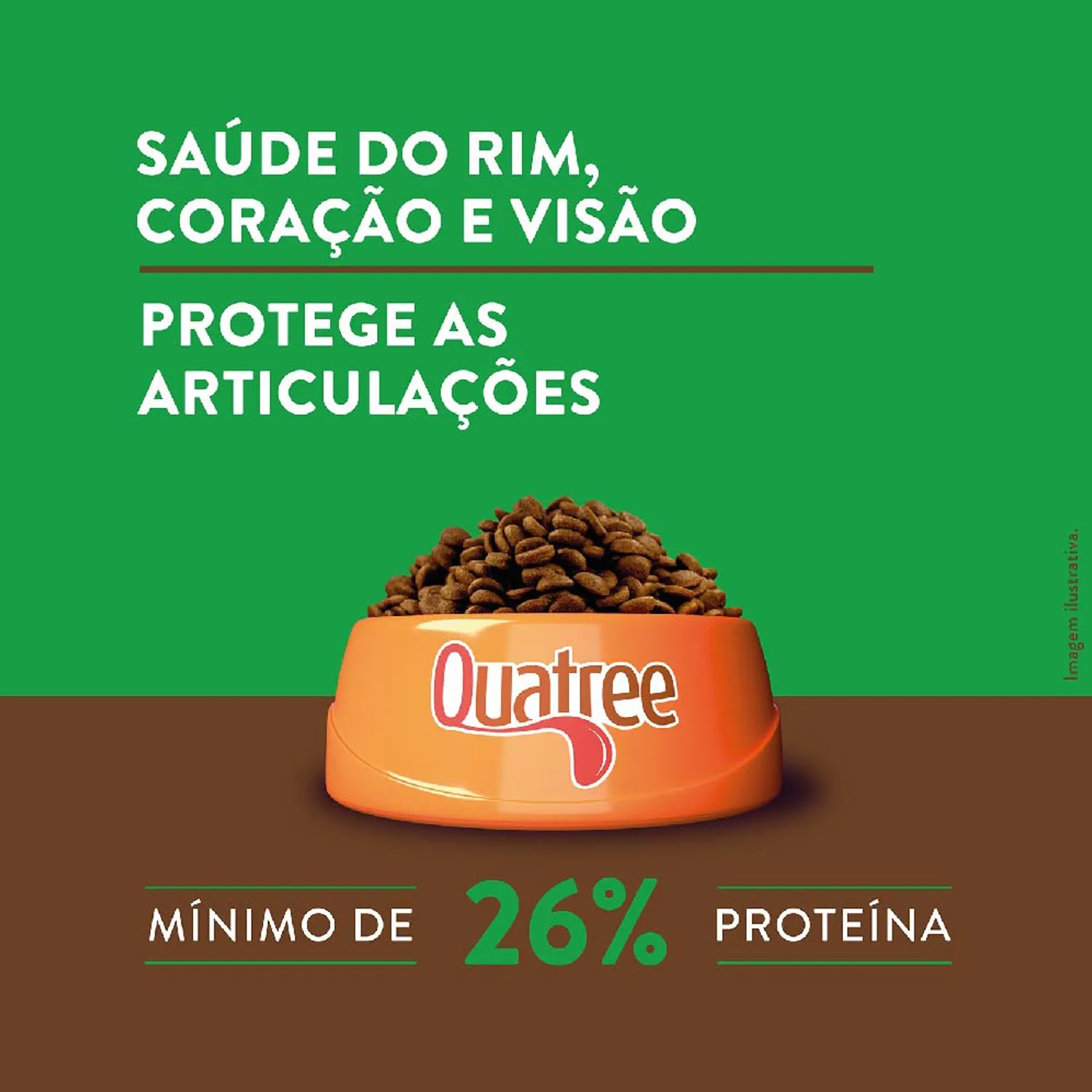 Ração Quatree Supreme Cães Sênior Raças Médias e Grandes