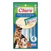 Petisco Churu Frango e Atum para Cães