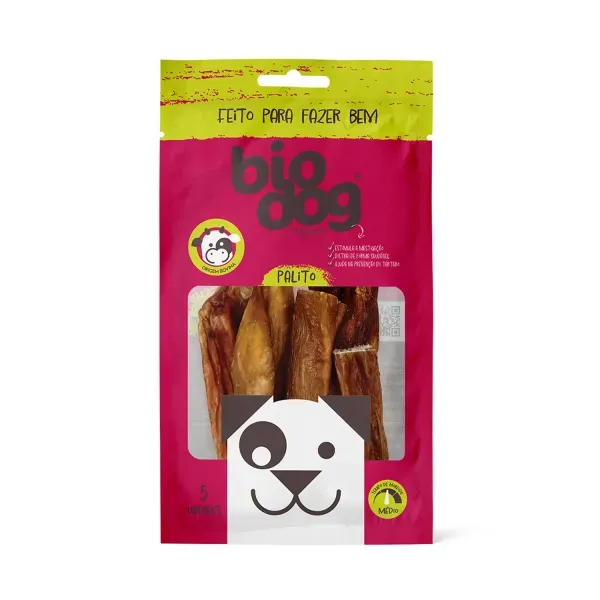 Petisco Palito Mastigável Carne Biodog 5 unidades