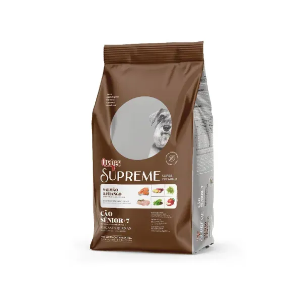 Ração Quatree Supreme Cães Sênior Raças Pequenas 10,1 kg