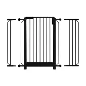 Kit Grade de Porta Plus Tubline 100 cm Preta