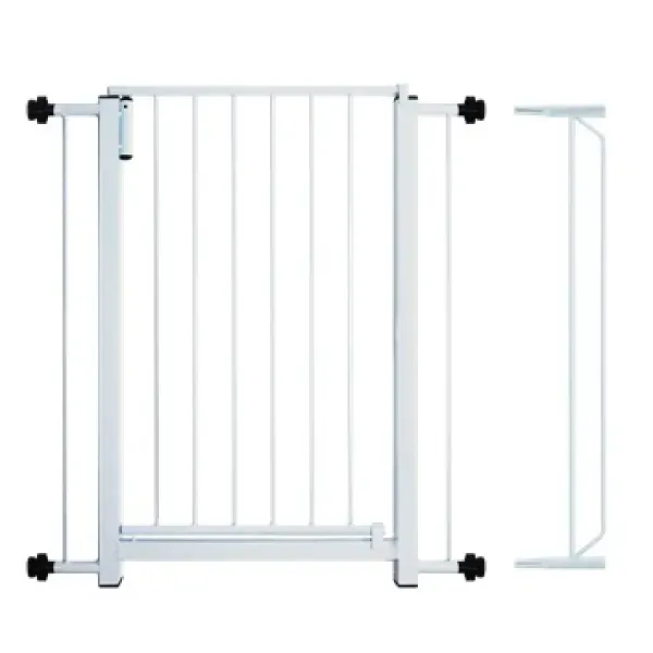 Grade Porta FIT Branca Tubline 70cm com Extensor 10cm Único