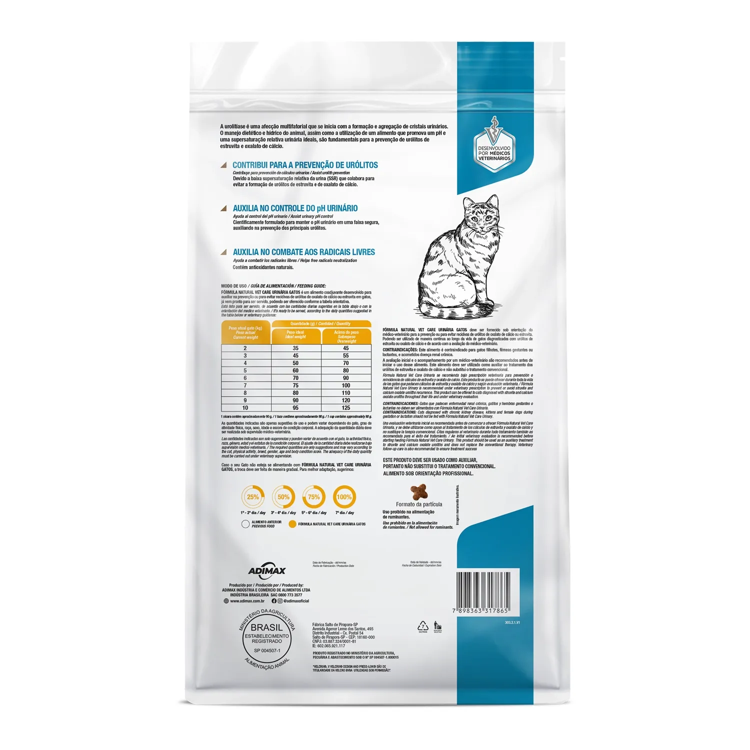Ração Fórmula Natural Vet Care Gatos Urinária