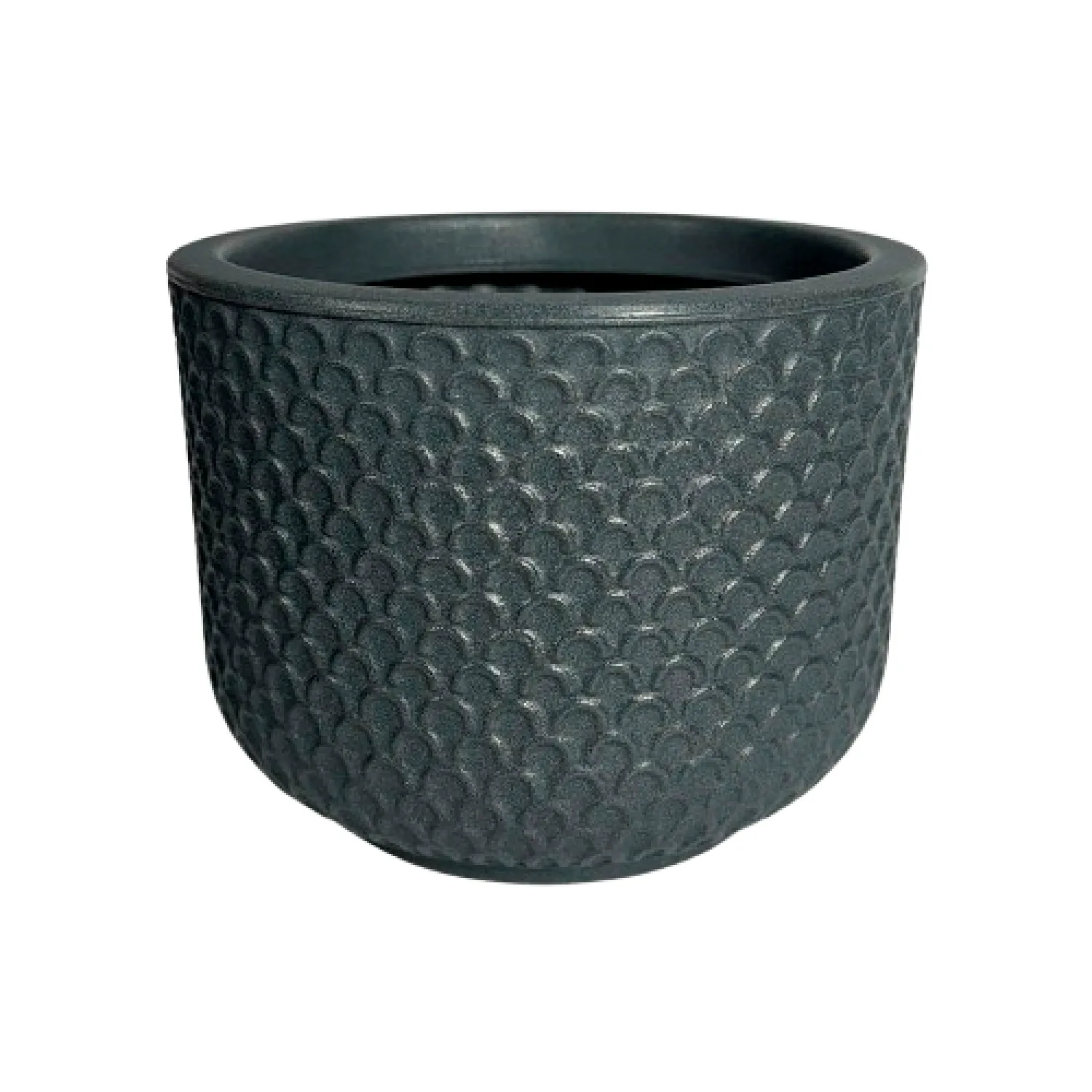 7908169713362-Vaso Beta Mini Cinza Chumbo Vasos Vogue