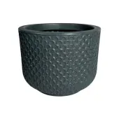 Vaso Beta Mini Cinza Chumbo Vasos Vogue