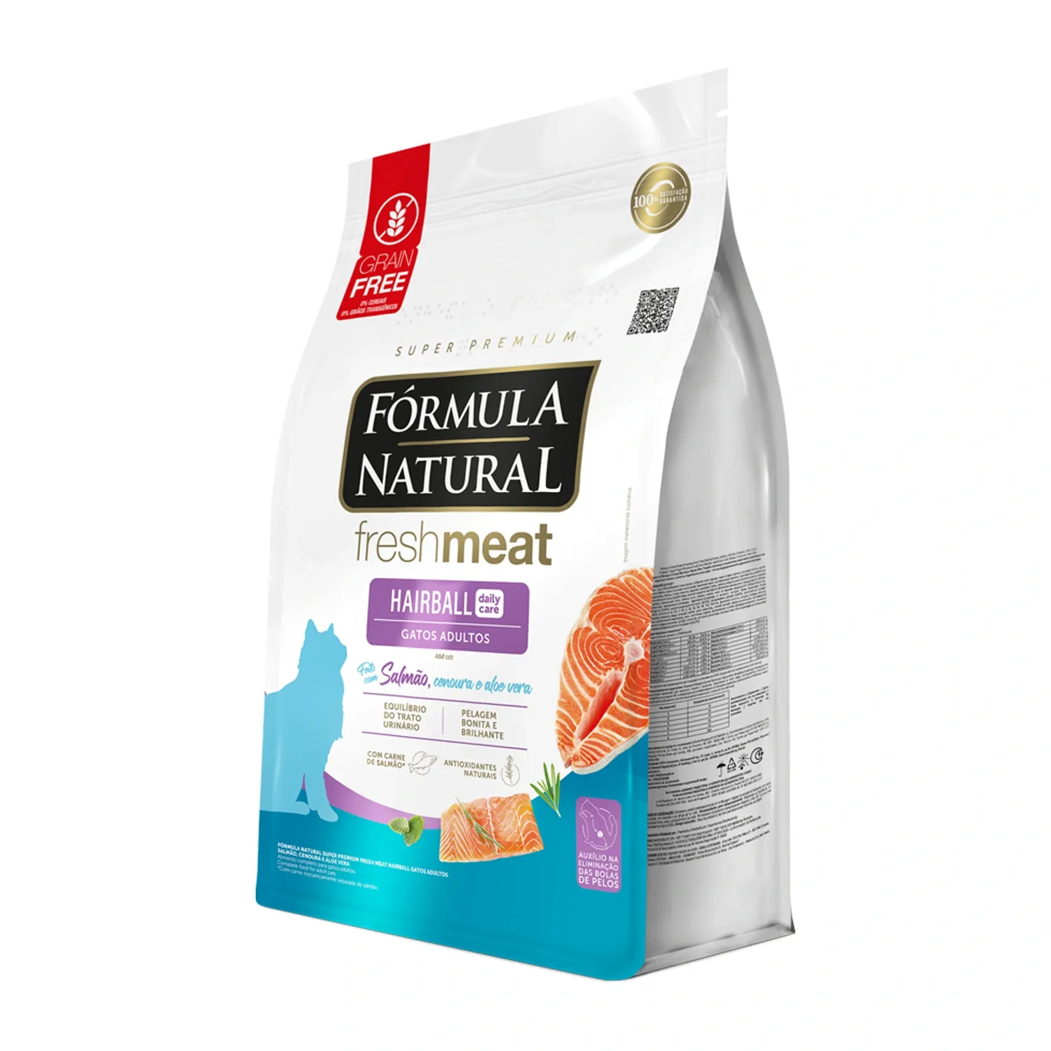 CD【もふもふ猫ジャケ】ストックハウゼン&ウォークマン hairballs Ração Fórmula Natural Fresh Meat Hairball Gatos Adultos Salmão com