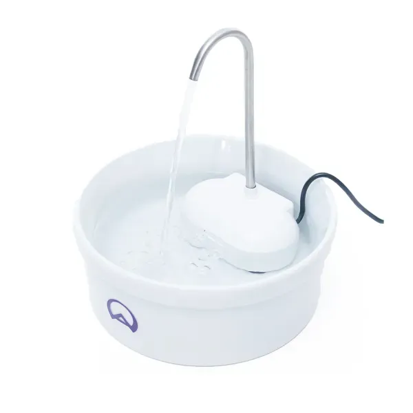 Fonte Bebedouro e Purificador Aqua Porcelain Amicus Bivolt Branca Único